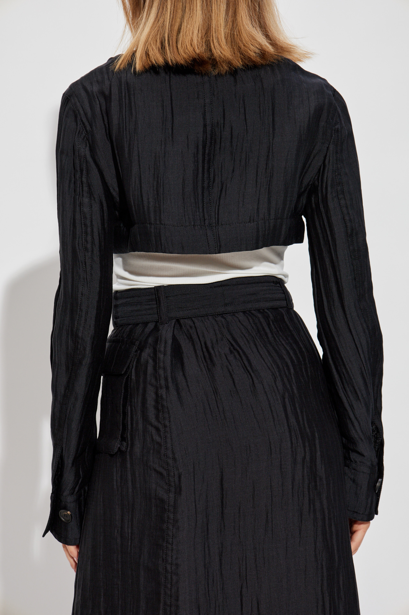 Black Silk jacket FERRAGAMO - Vitkac Italy